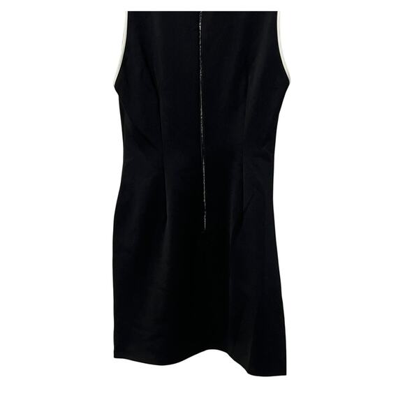 ALICE + OLIVIA WOMENS 8 EDRIS SLEEVELESS MINI DRESS BLACK COCKTAIL PARTY NEW - Picture 11 of 15